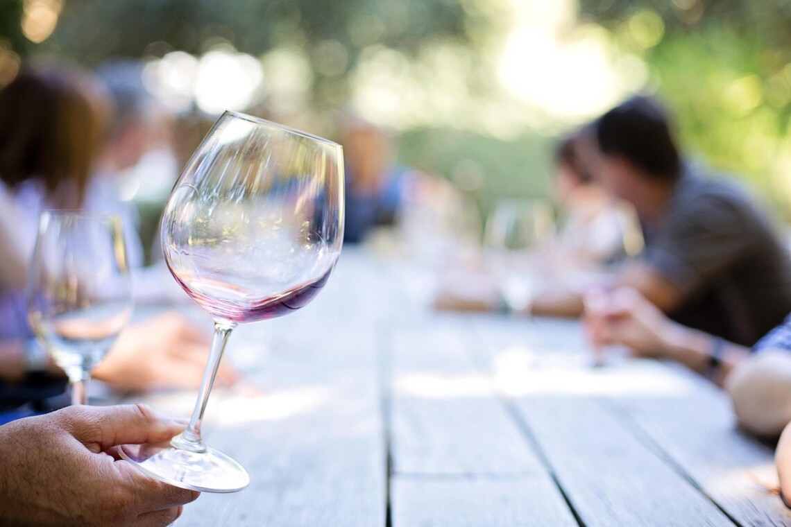 Wine tasting at Fredericksburg Fall Events 2025 in the Texas Hill Country